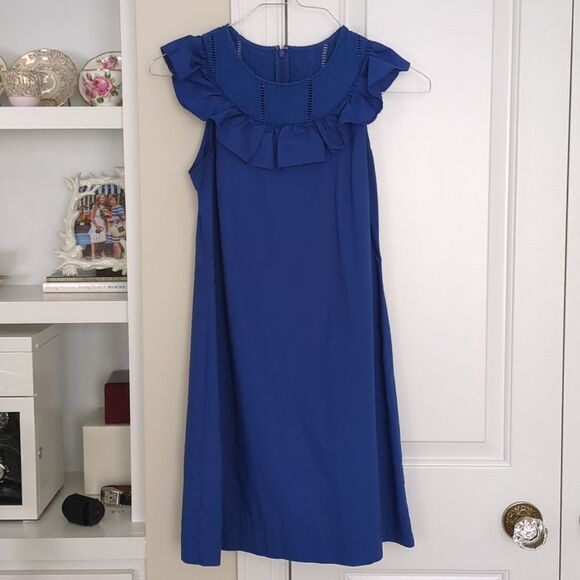 J. Crew Ruffle Neck Dress - Picture 3 of 6